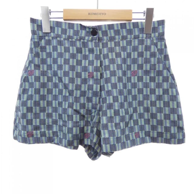 Louis Vuitton Shorts Navy in Navy Silk from The Reluxe, photo 1 of 1