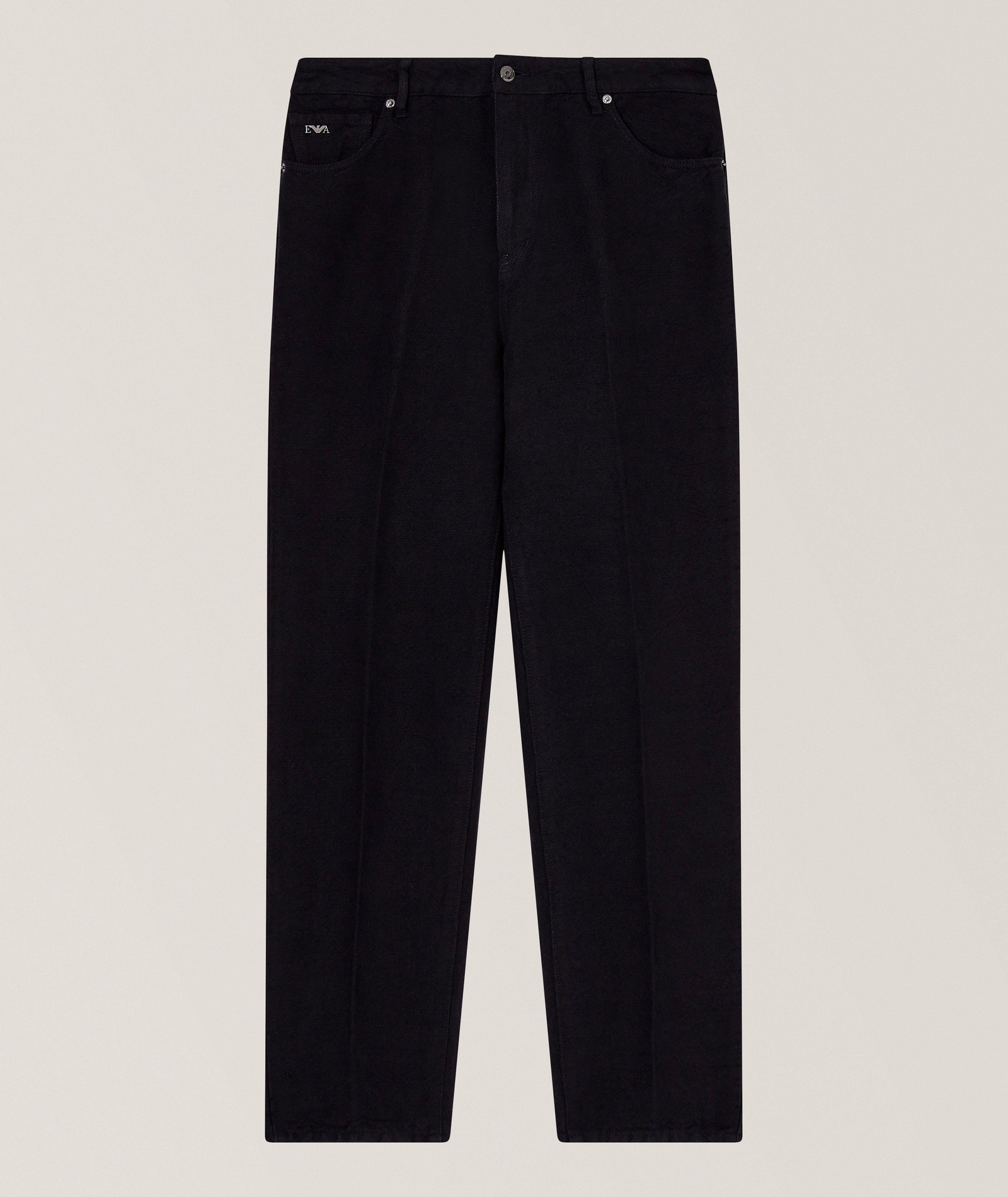 J75 Regular-Fit Cotton-Hemp Jeans in Blue, image 1 of 1 from Harry Rosen