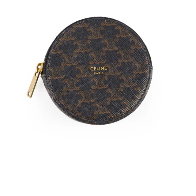 Celine Triomphe Canvas Coin Purse in Canvas from The Purse Affair, photo 1 of 1