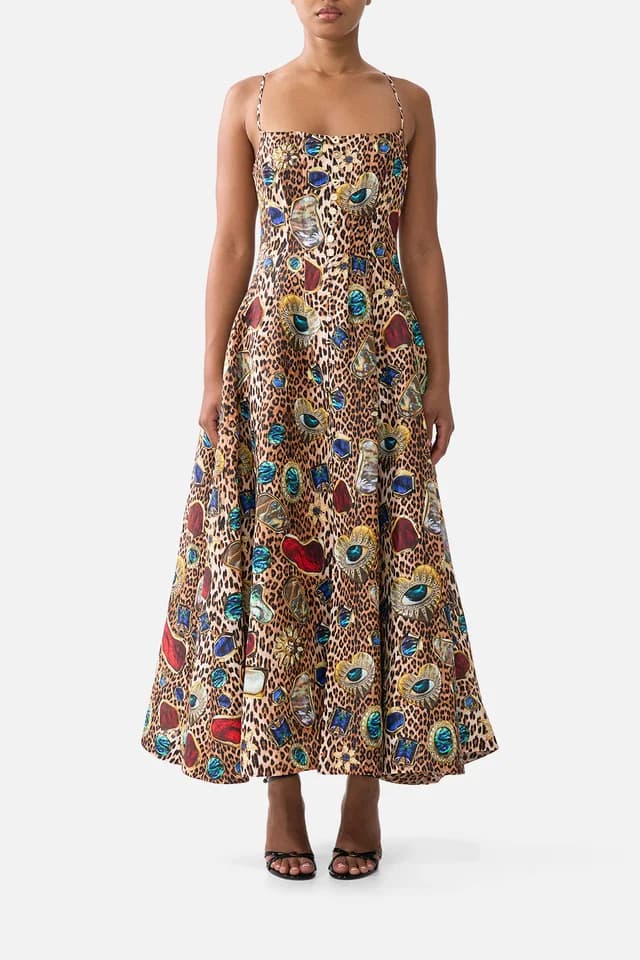 Camilla eBoutique CORSET DRESS WITH LONG FLARED SKIRT NAZAR NIRVANA, image 1 of 1 from CAMILLA