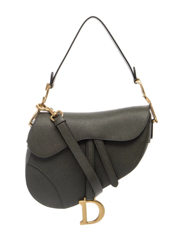 Dior Saddle Other bag in black Leather from The RealReal, photo 1 of 1