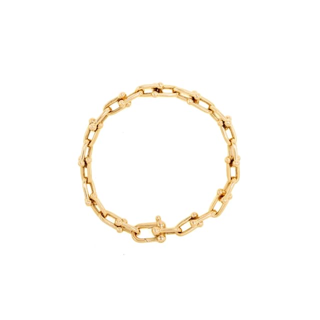 Tiffany & Co. Size S Hardware Bracelet, Small Link, Rose Gold in Pink from EMIER, photo 1 of 1