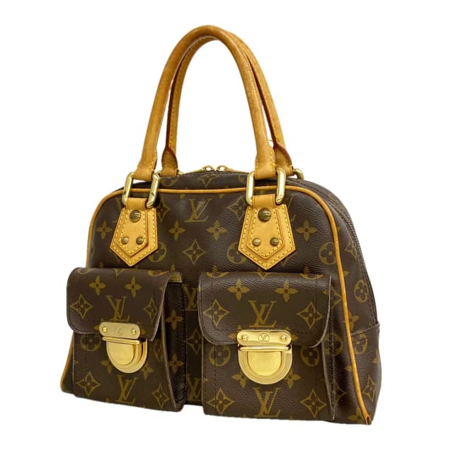 Louis Vuitton Handbag Monogram Manhattan PM Brown in Brown from The Reluxe, photo 1 of 1