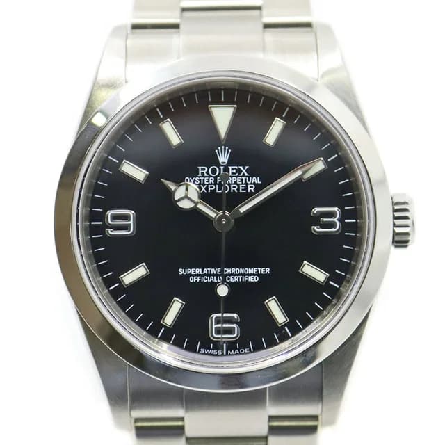 Rolex Black Watch M No SS 36 Automatic in Black from The Reluxe, photo 1 of 1