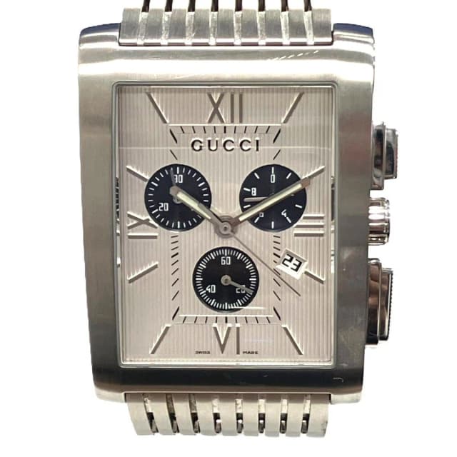 Gucci Metro Watch SS Quartz Silver Dial in Silver from The Reluxe, photo 1 of 1