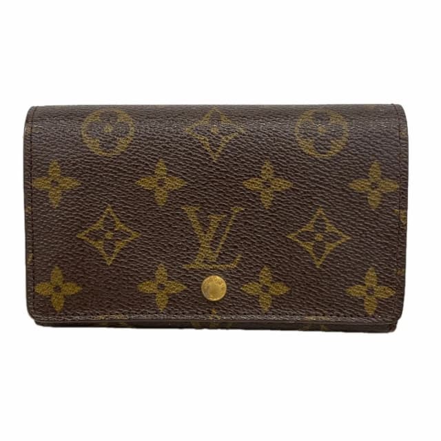 Louis Vuitton Wallet Monogram Porte Monnaie Billets Tresor Brown in Brown from The Reluxe, photo 1 of 1