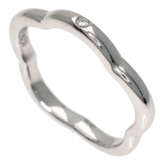 Chanel Camellia Diamond 45 Ring 18K White Gold in White from The Reluxe, photo 1 of 1