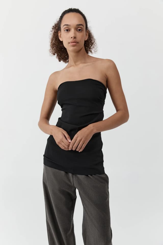 St Agni Hybrid Top - Black, image 1 of 1 from St. Agni