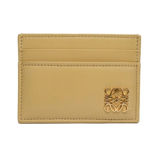 Loewe Puffer Anagram Plain Card Holder Dark Butterfly Leather in Leather from The Reluxe, photo 1 of 1