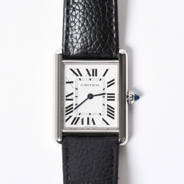 Cartier Tank Must LM Watch Stainless Steel Quartz in Leather from The Reluxe, photo 1 of 1