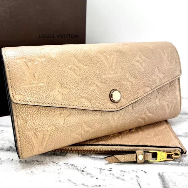 Louis Vuitton Empreinte Curies Dune Wallet from The Reluxe, photo 1 of 1