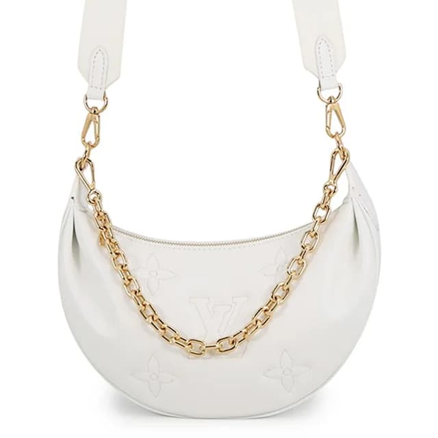 Louis Vuitton Shoulder Bag Bubble Glam Over the Moon 2-Way White in White from The Reluxe, photo 1 of 1