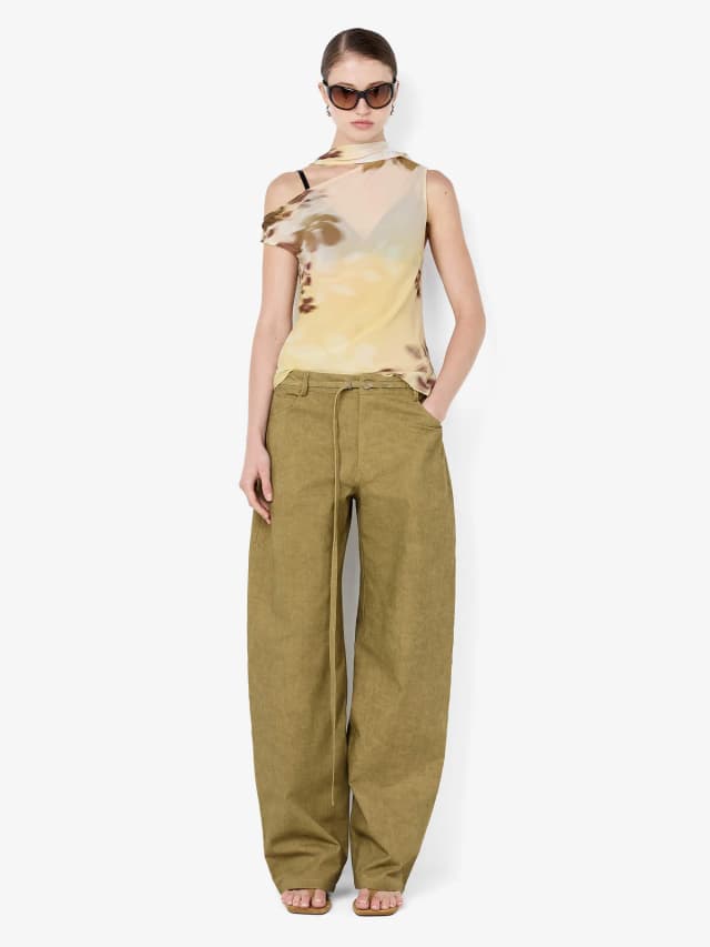 Bec&Bridge BLAISE SCARF TOP - PALMERA FLORAL, image 1 of 1 from BEC + BRIDGE