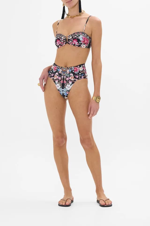 Camilla eBoutique HIGH WAIST PANELLED PANT MIDNIGHT IN MONSERRATE, image 1 of 1 from CAMILLA