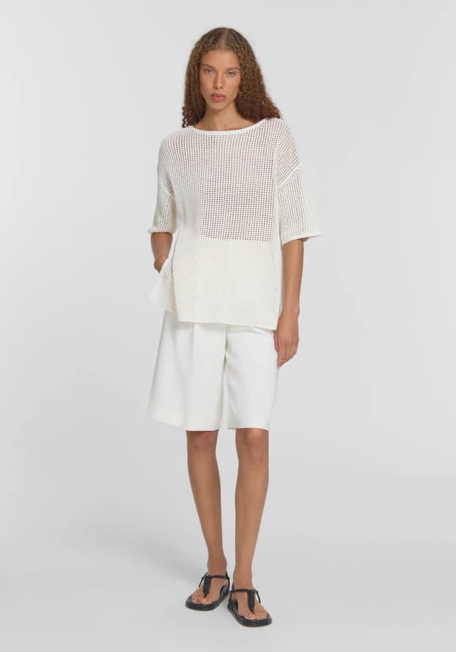 VIKTORIA & WOODS Bedrock Top in IVORY, image 1 of 1 from Viktoria & Woods