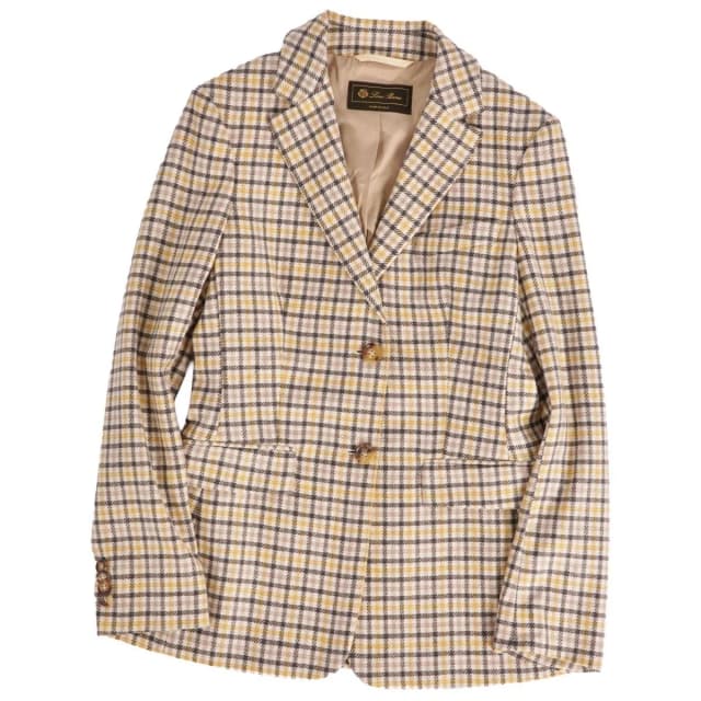 Loro Piana Lolopia Tailored Jacket in Silk from The Reluxe, photo 1 of 1