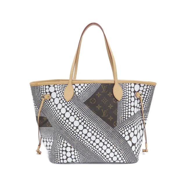 Louis Vuitton Monogram Wave Neverfull MM Bag Brown Marron Yayoi Kusama in Brown Coated canvas from The Reluxe, photo 1 of 1