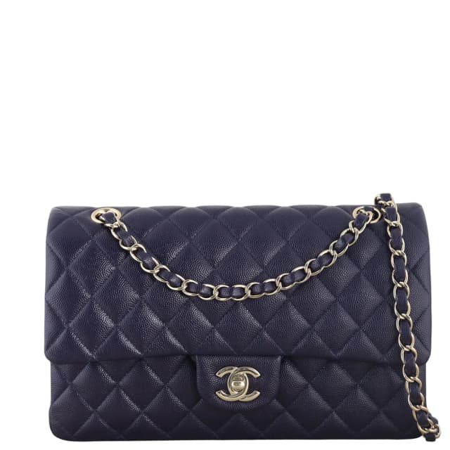 Chanel Classic Double Flap Medium Caviar in Caviar leather from Luxe.It.Fwd, photo 1 of 1