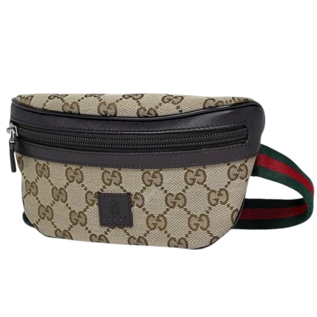 Gucci Belt Bag GG Pattern Kids Line Canvas Brown in Brown Canvas from The Reluxe, photo 1 of 1
