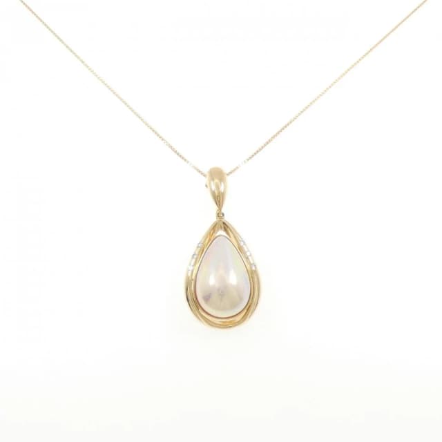 Tasaki Mabe pearl necklace in 18k yellow gold from KOMEHYO, photo 1 of 1