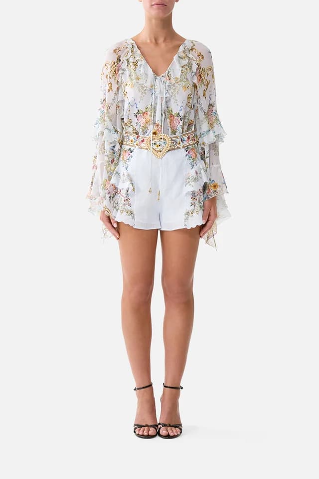 Camilla eBoutique FRILLED SHORTS SEVILLE SWEETHEART, image 1 of 1 from CAMILLA