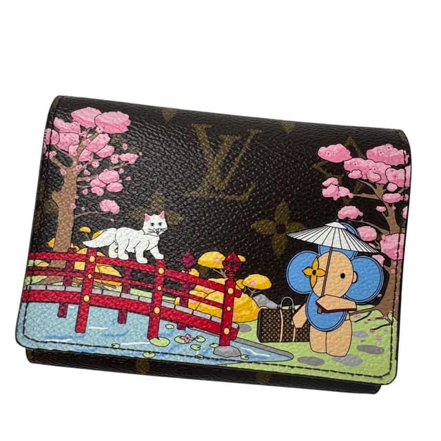Louis Vuitton Portefeuille Victorine Vivienne Wallet Limited Edition in Leather from The Reluxe, photo 1 of 1