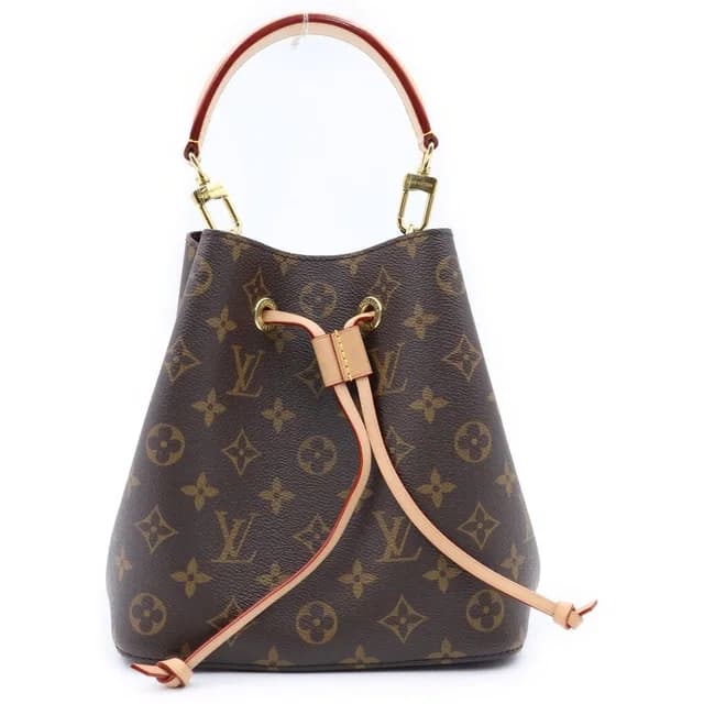 Louis Vuitton Monogram Neo Noe BB Leather 2-Way Shoulder Bag Brown in Brown Leather from The Reluxe, photo 1 of 1