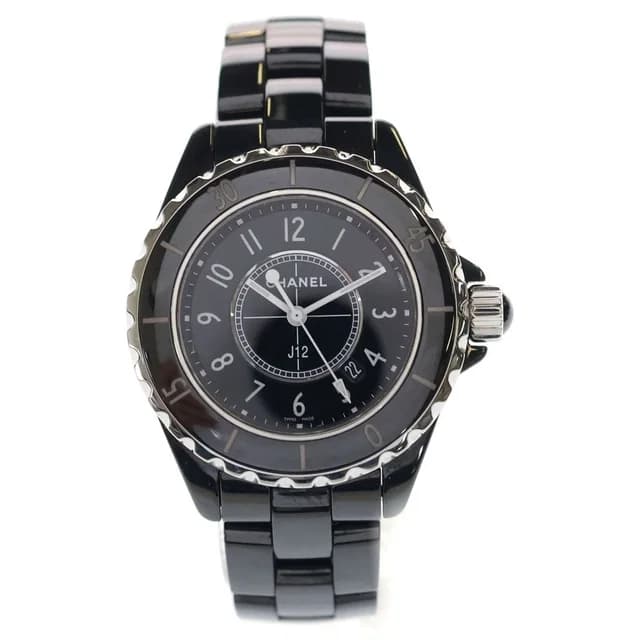 Chanel J12 SE Quartz Black Ceramic Watch Dial in Black Ceramic from The Reluxe, photo 1 of 1