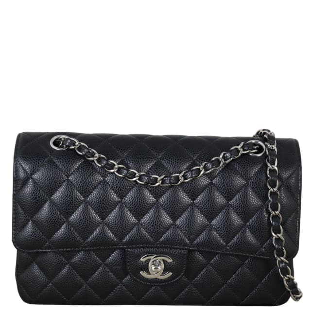 Chanel Classic Double Flap Medium Caviar in Caviar leather from Luxe.It.Fwd, photo 1 of 1