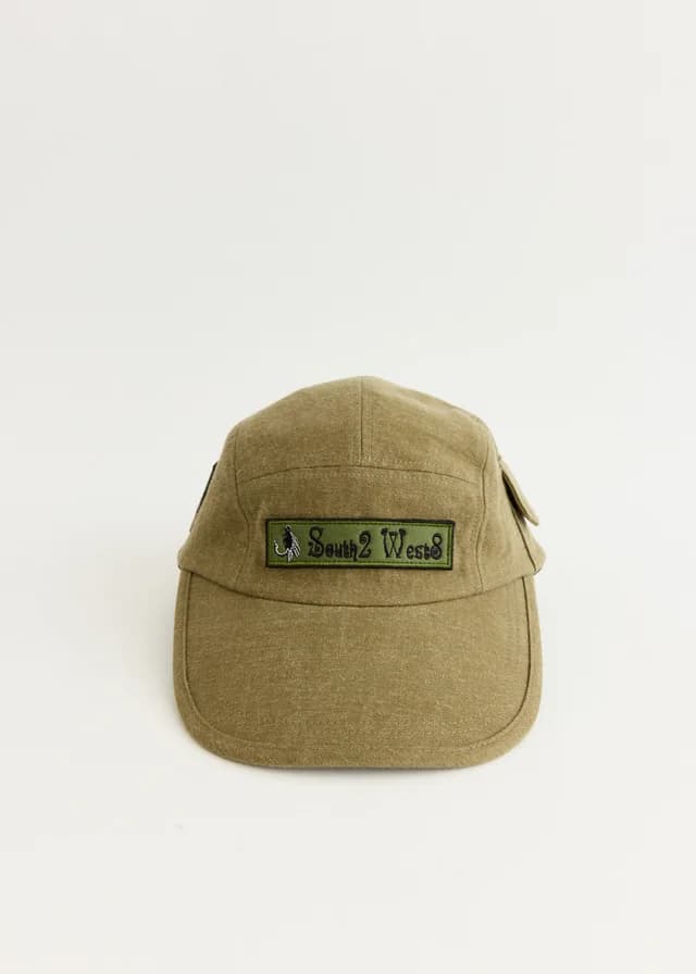SOUTH2 WEST8 5 Panel Cap in Olive, image 1 of 1 from Incu