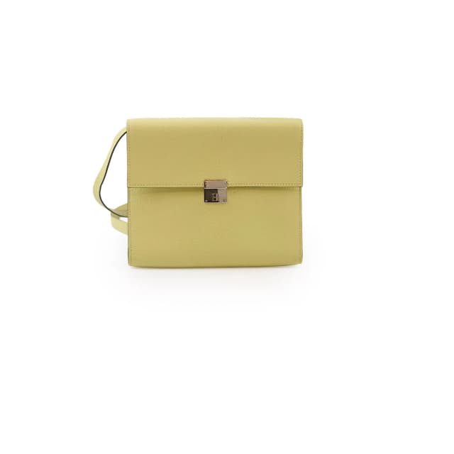 Hermès Clic 16 Jaune Bourge Z 2022 in Yellow from The Purse Affair, photo 1 of 1