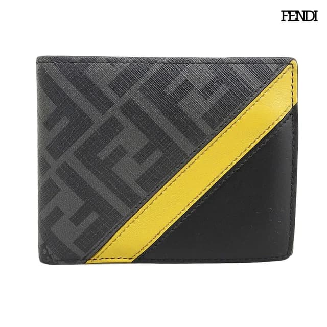 Fendi 63800 Wallet Gray in Grey Coated canvas from The Reluxe, photo 1 of 1