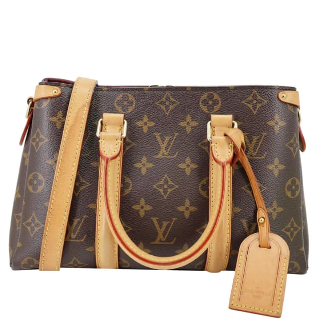 Louis Vuitton Soufflot BB Monogram Canvas Shoulder Crossbody Bag Brown in Brown Coated canvas from Dallas Designer Handbags, photo 1 of 1