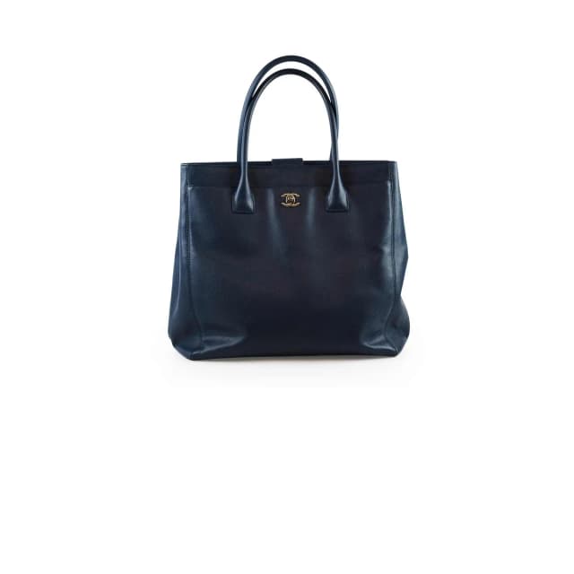 Chanel Exectutive Cerf Tote Navy in Navy Calfskin from The Purse Affair, photo 1 of 1