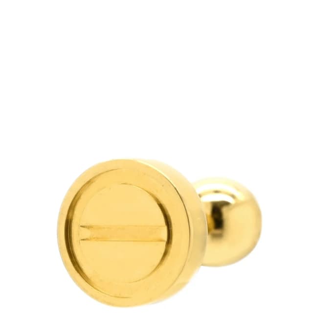 Cartier Single Earrings Love Stud Yellow Gold 18k Screw Type in Yellow from The Reluxe, photo 1 of 1