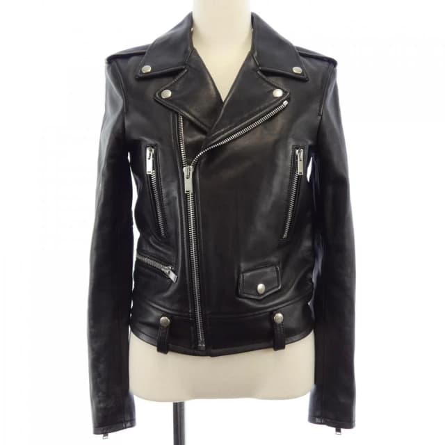 Saint Laurent Leather Riders Jacket in Leather from The Reluxe, photo 1 of 1
