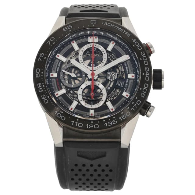 TAG Heuer Carrera CAR2A1Z 45mm Bi-Colour Watch from H&T, photo 1 of 1