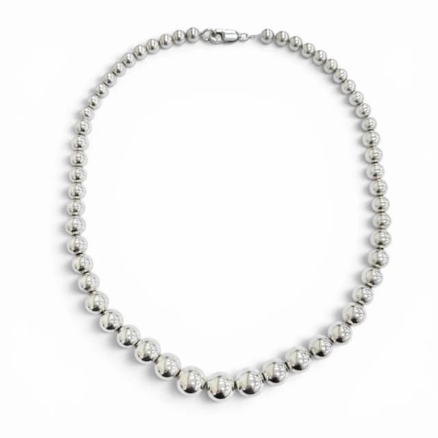 Tiffany & Co. HardWear Graduated Ball Necklace 925 Silver in Silver from The Reluxe, photo 1 of 1