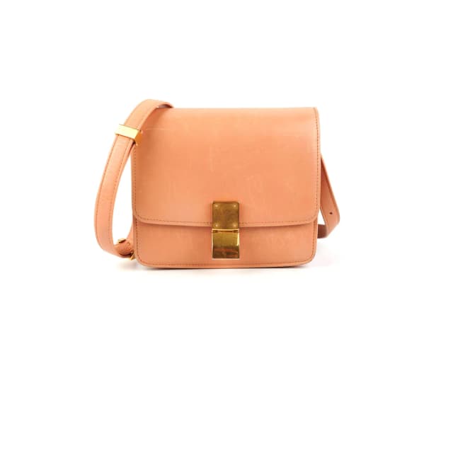 Celine Small Box Beige in Beige Calfskin from The Purse Affair, photo 1 of 1
