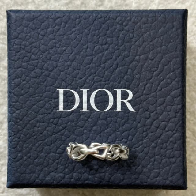 Dior Mens ring Sz M in Silver from Revivre, photo 1 of 1