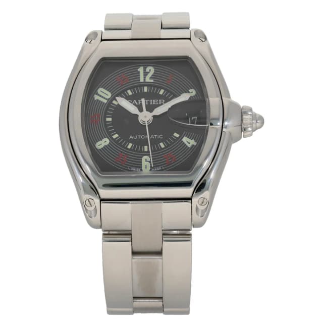 Cartier Roadster W62002V3 38mm Stainless Steel Watch from H&T, photo 1 of 1