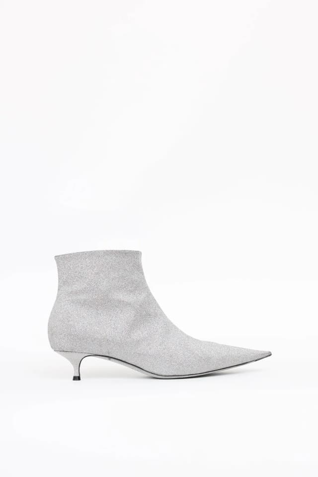 Balenciaga Glitter Knife Boot in Leather from VSP Consignment, photo 1 of 1