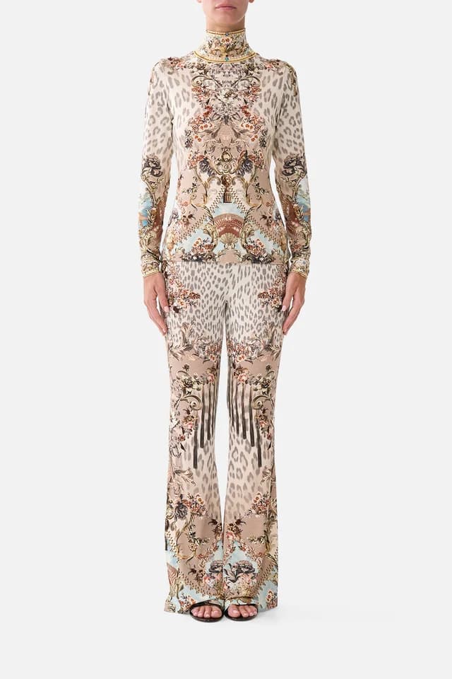 Camilla eBoutique JERSEY TURTLENECK ARANJUEZ ANIMALIA, image 1 of 1 from CAMILLA