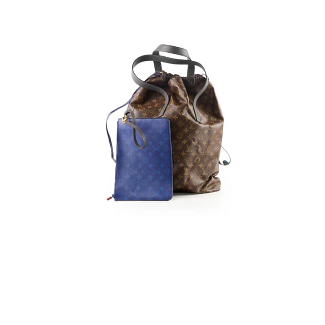 Louis Vuitton Monogram Pacific Cabas Light Tote & Navy Clutch in Navy Canvas from The Purse Affair, photo 1 of 1