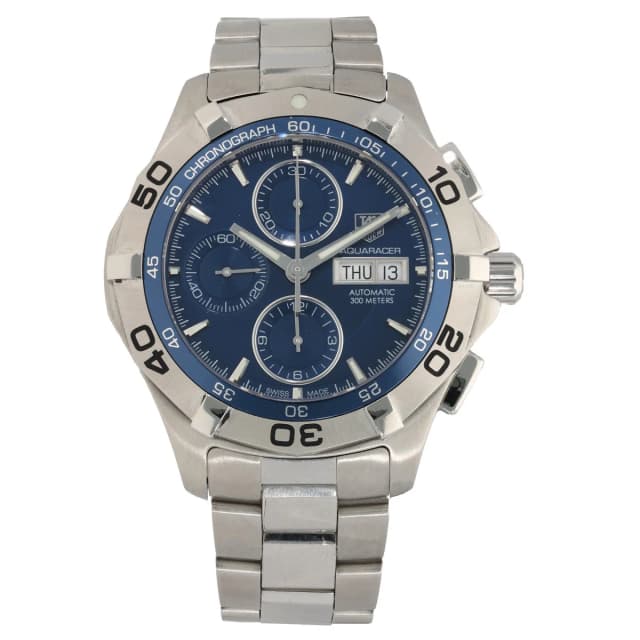 TAG Heuer Aquaracer CAF2012 43mm Stainless Steel Watch from H&T, photo 1 of 1