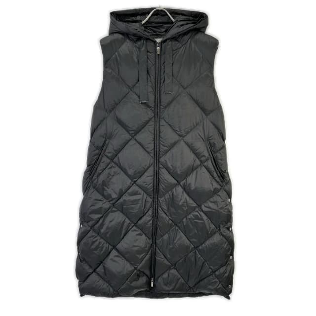 Max Mara the Cube Black Nylon Down Vest 36 in Black Nylon from The Reluxe, photo 1 of 1