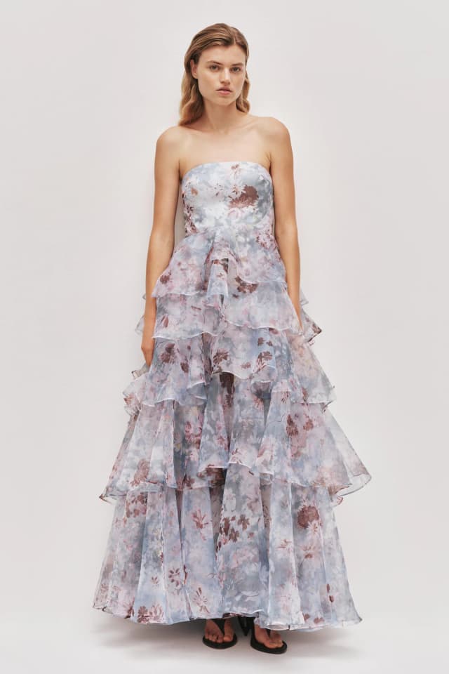 AJE Gabriella Gown in FULL BLOOM, image 1 of 1 from Aje