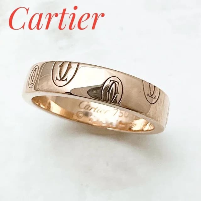 Cartier Happy Birthday Pink Gold 49 Ring in Pink from The Reluxe, photo 1 of 1