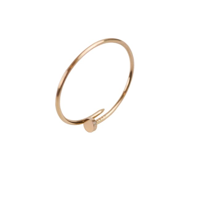 Cartier Juste Un Clou Small Model Pink Gold Bracelet Size 15 in Pink from The Purse Affair, photo 1 of 1