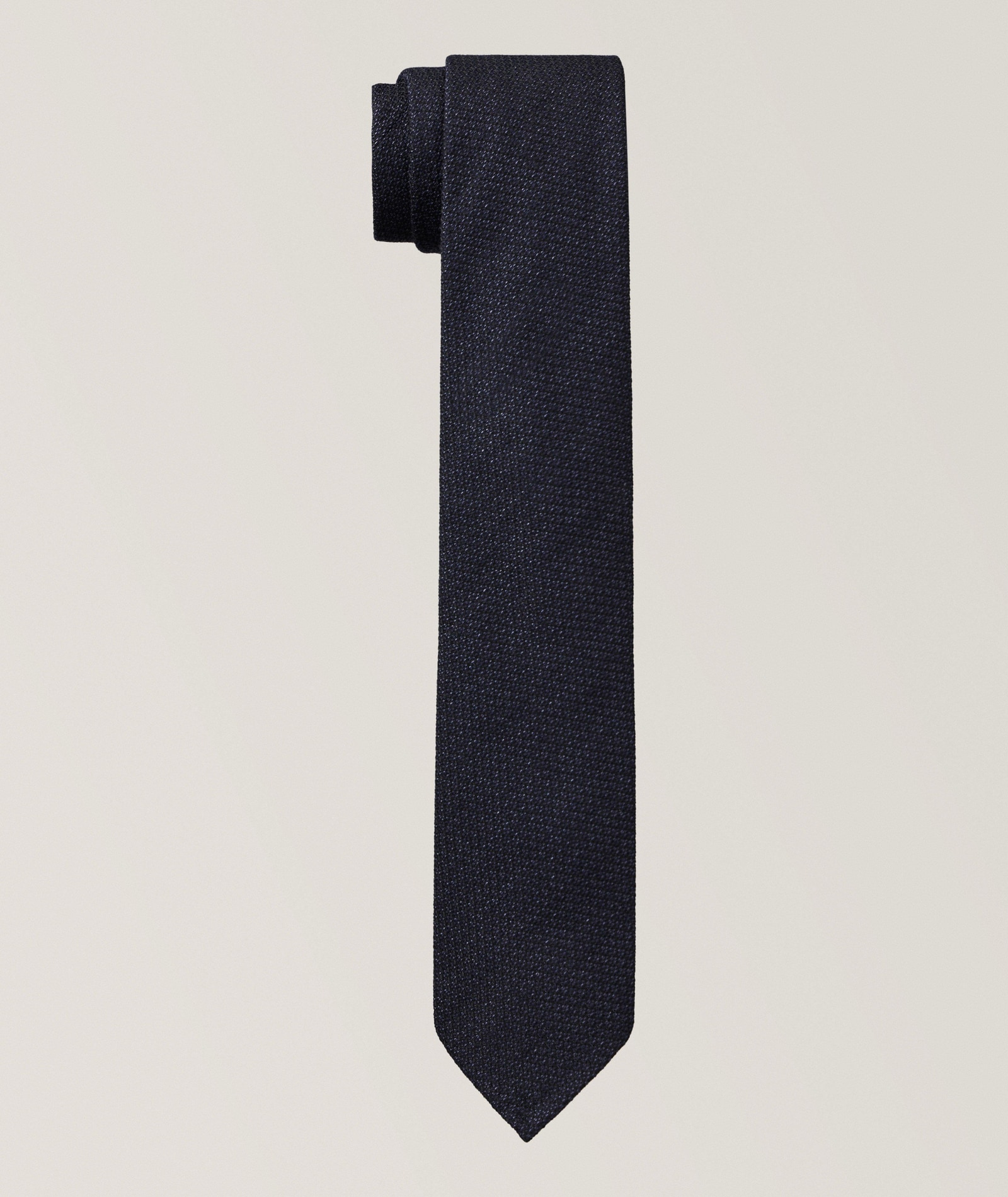 Altea Cotton-Wool-Silk Tie in Blue, image 1 of 1 from Harry Rosen